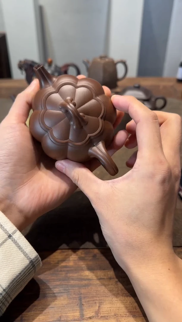 茶壶紫砂给***带繁花2.0