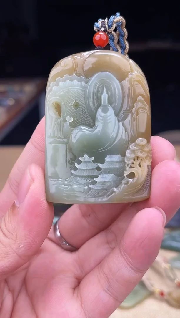 颈饰未镶嵌和田玉1