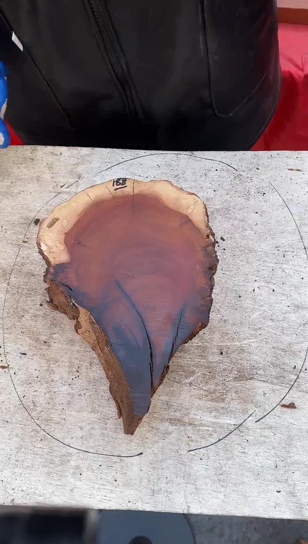 枣木【188】号原木段，尺寸随型