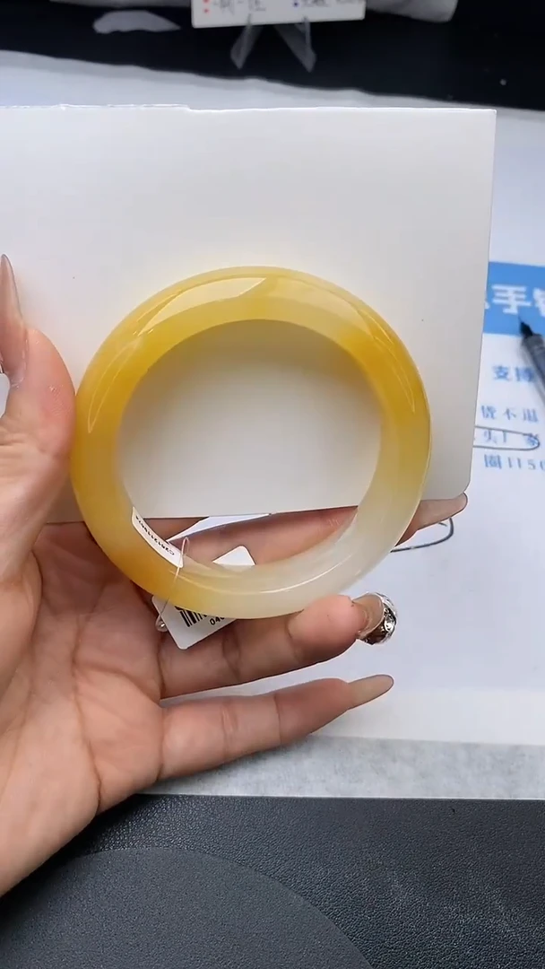 未镶嵌手镯石英质玉w238-HB58+