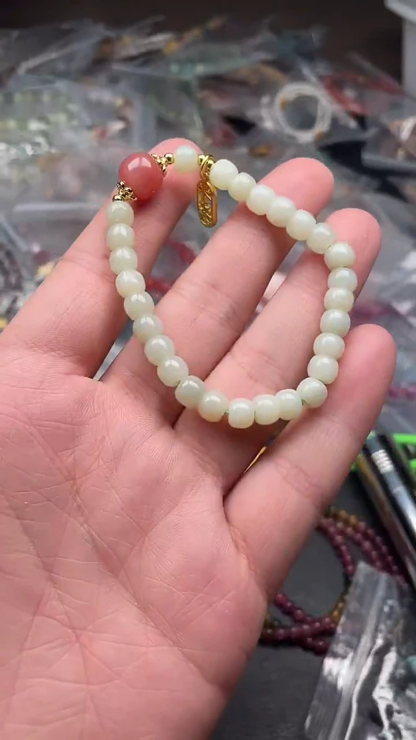 手串未镶嵌和田玉多样性发货拍一发一