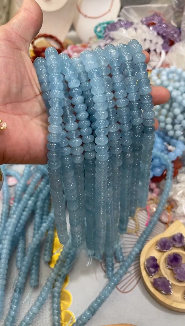 玛瑙/玉髓未镶嵌珠宝半成品一条