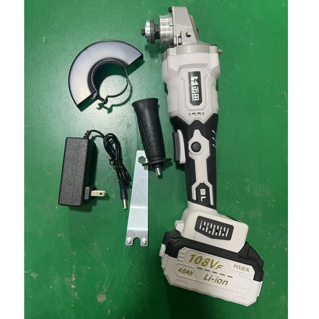 迈田正品一机一电锂电角磨机纯铜无刷磨光机切割机工业级别