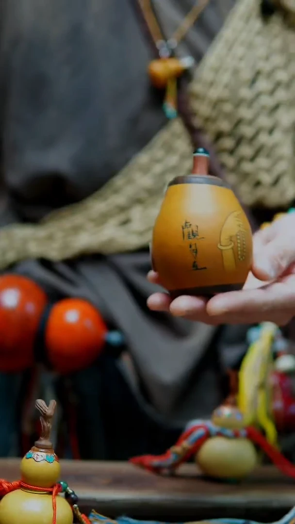 【路师傅原创手作天然葫芦】（一物一图编号11