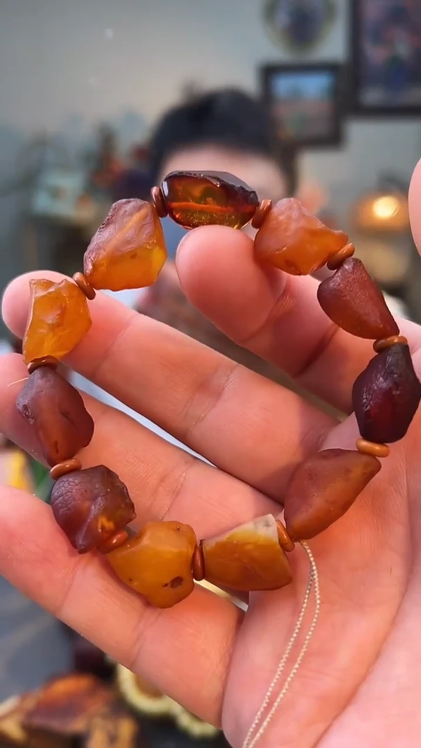 手串琥珀未镶嵌手串