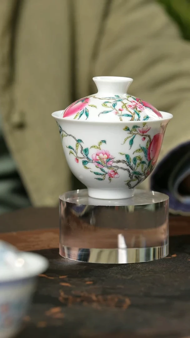 景德镇嘉墨陶瓷盖碗