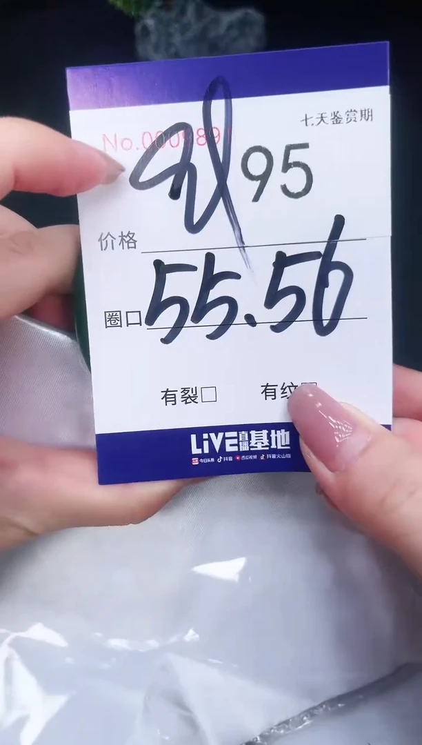 未镶嵌手镯翡翠95
