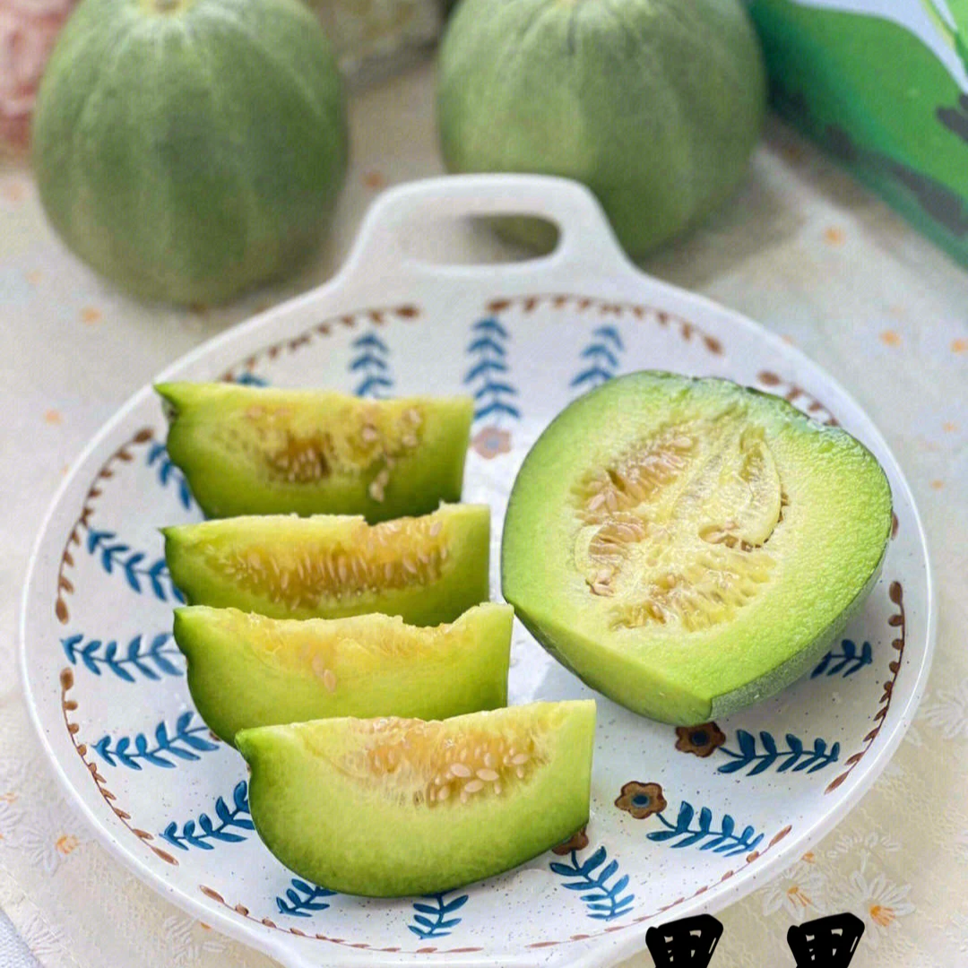 【同城配送】绿宝蜜瓜2个