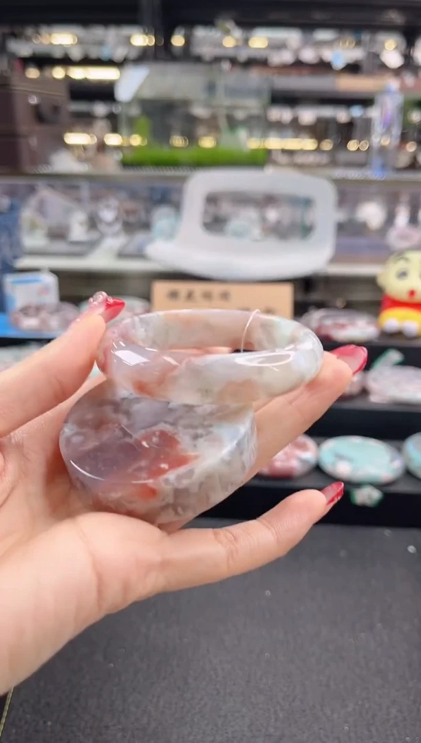 未镶嵌手镯石英质玉56圈口（赠品镯心）63321245