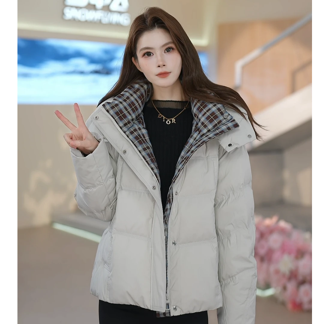 雪中飞时尚休闲短款羽绒服X2501420004F