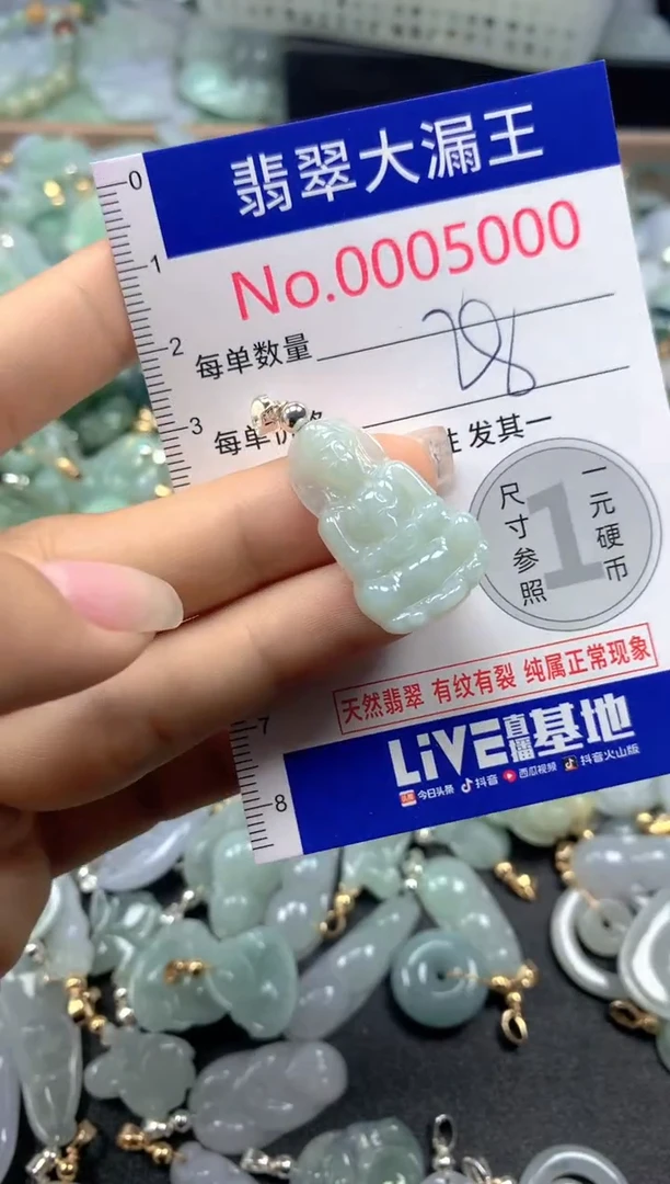 颈饰未镶嵌翡翠5000