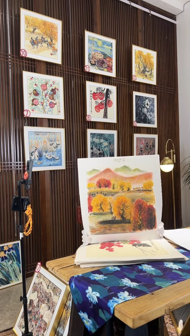版画耿玉琨名章限量版画S