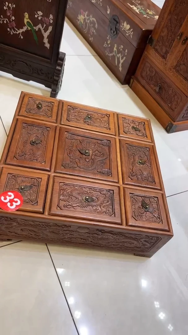 【闪购商品】贡木雕刻九宫格九宫格