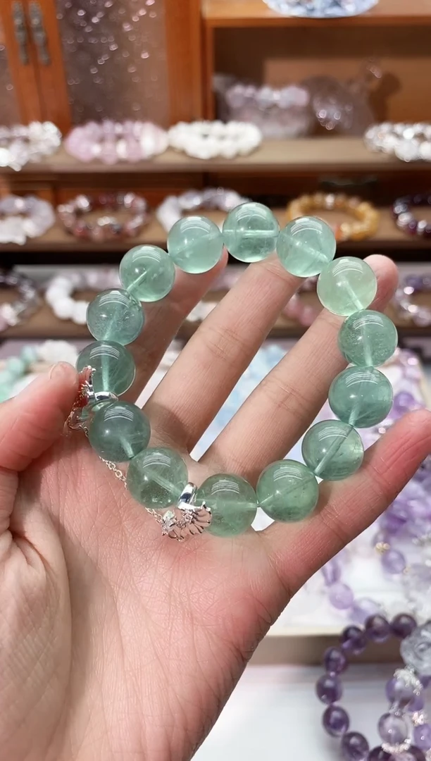 【闪购商品】水晶手串未镶嵌绿萤石手串