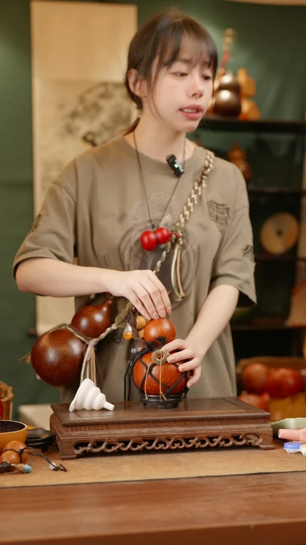 169号精品天然大漆酒葫芦一物一拍~