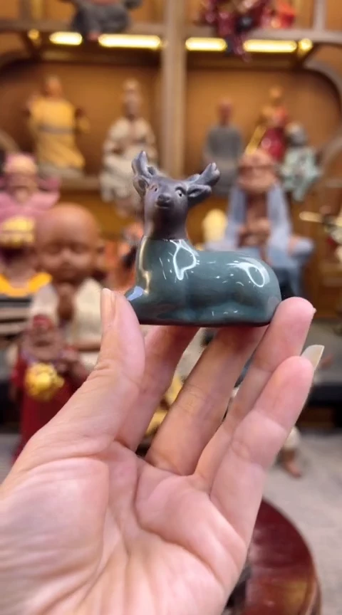 紫砂茶宠器闵茶宠摆件