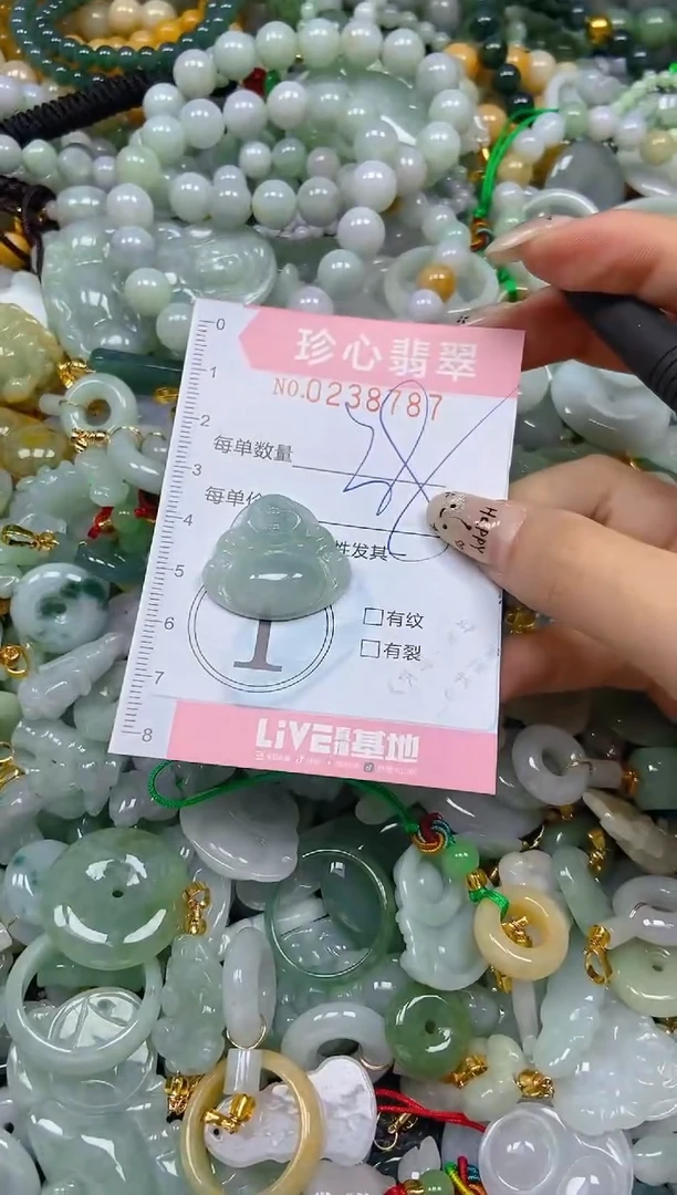 翡翠未镶嵌颈饰闪购0238787