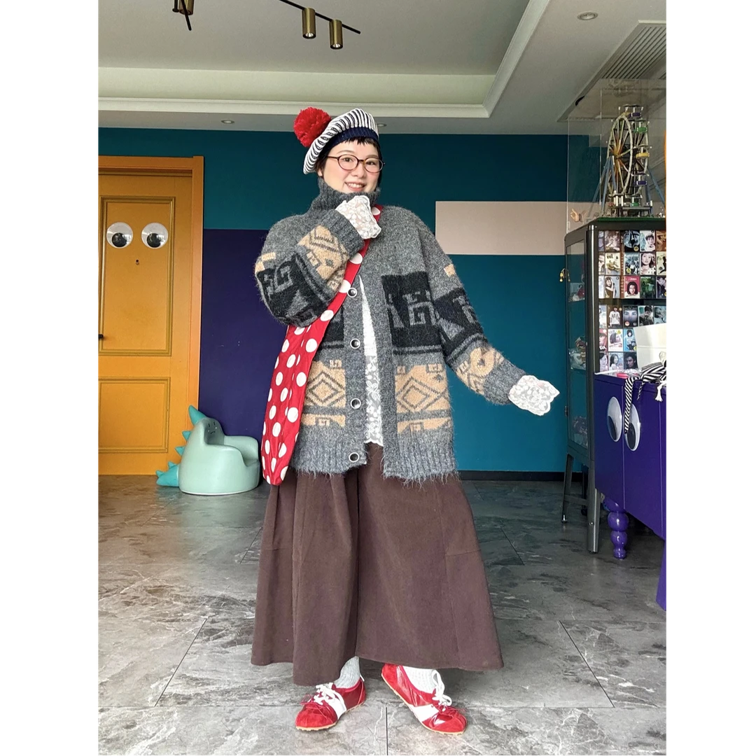 《九斤定制》大大一件费尔岛毛衣