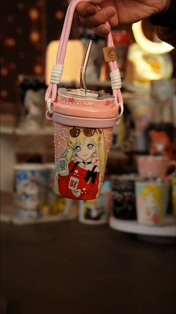 （玉泥）景德镇手工手绘文创陶瓷杯