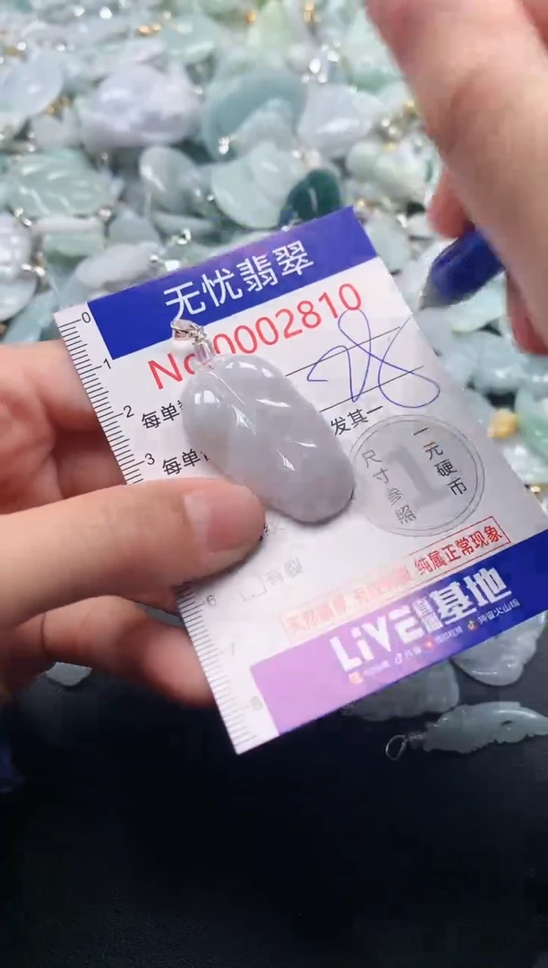 吊坠(不含链)未镶嵌翡翠2810