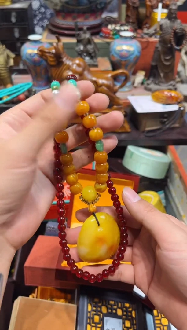 未镶嵌蜜蜡裸石W刘哥高端专属精品21