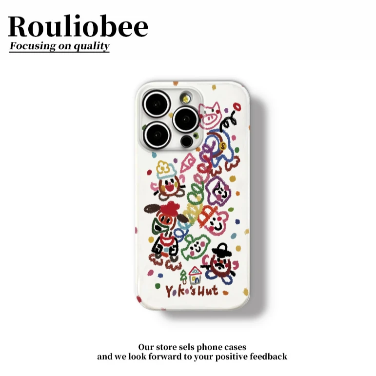 涂鸦巴斯光年适用苹果16promax手机壳iPhone15华为vivo小米14oppo