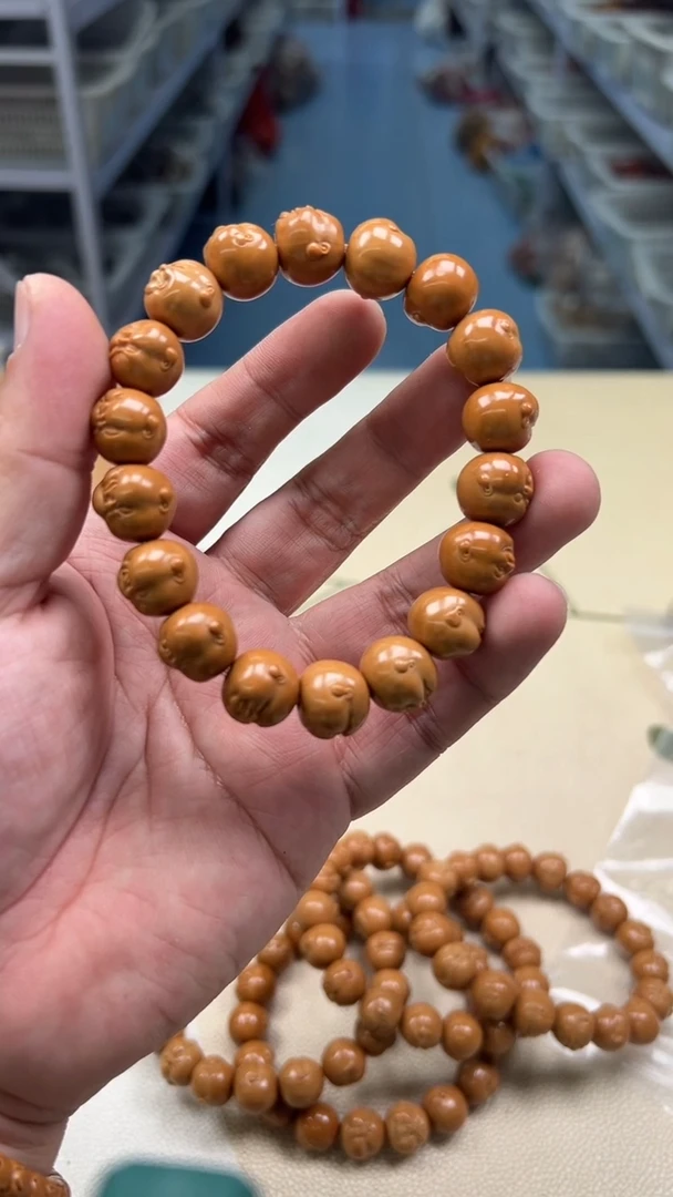 手串猴头核桃雕刻人生百态5698