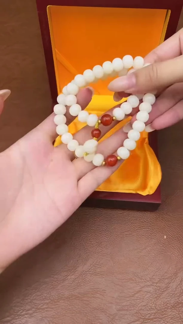 万家文玩阁白玉菩提链接@@SP261