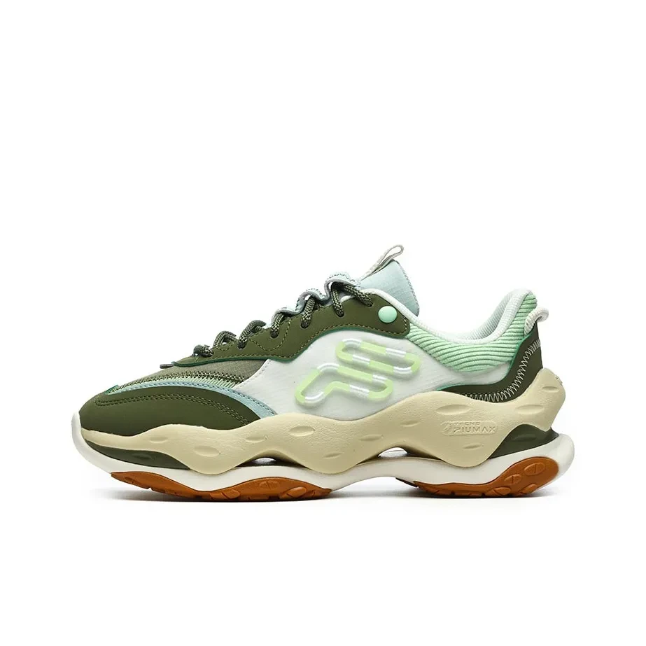 Fila/斐乐Cheese 减震耐磨低帮老爹鞋女款+T12W241103FLA