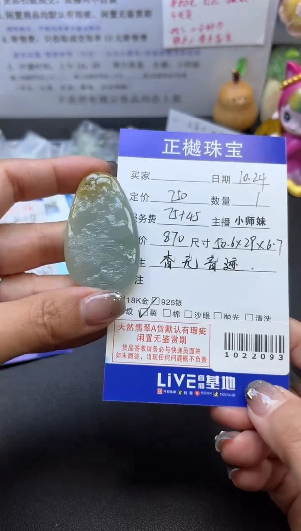 颈饰未镶嵌翡翠ZYZB-1022093