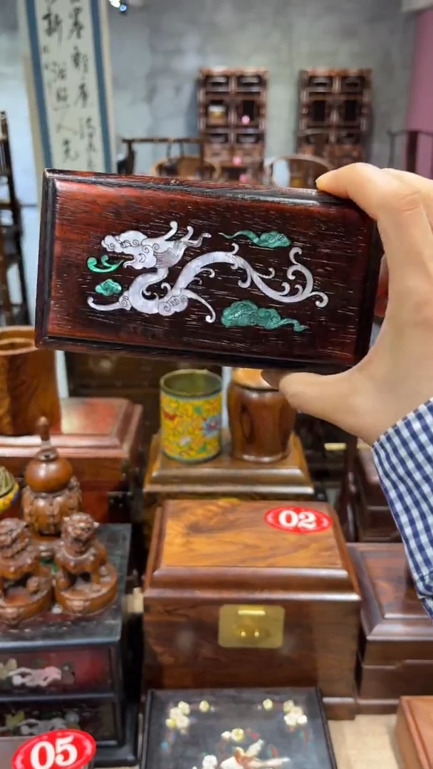 木螺钿龙 面包盒