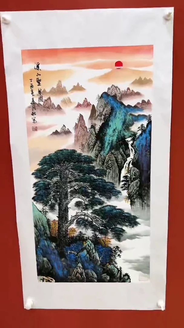 国画王月新国画作品