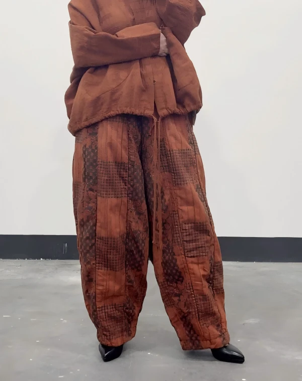【蓉哥出品】绗棉十二片南瓜裤F63