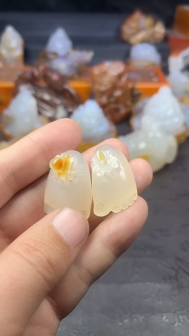 【闪购商品】玛瑙/玉髓吊坠未镶嵌1