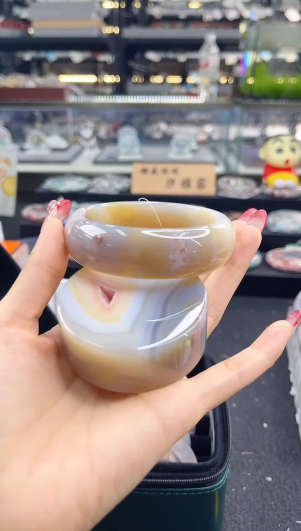 未镶嵌手镯石英质玉60--62圈口 （赠品镯心）3448169
