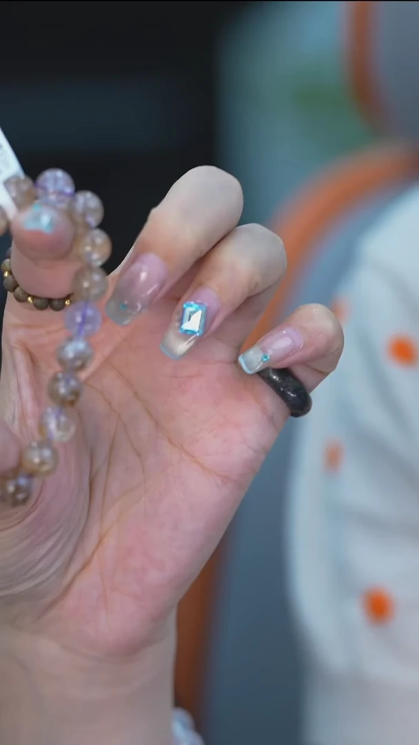 水晶手串未镶嵌diy9m