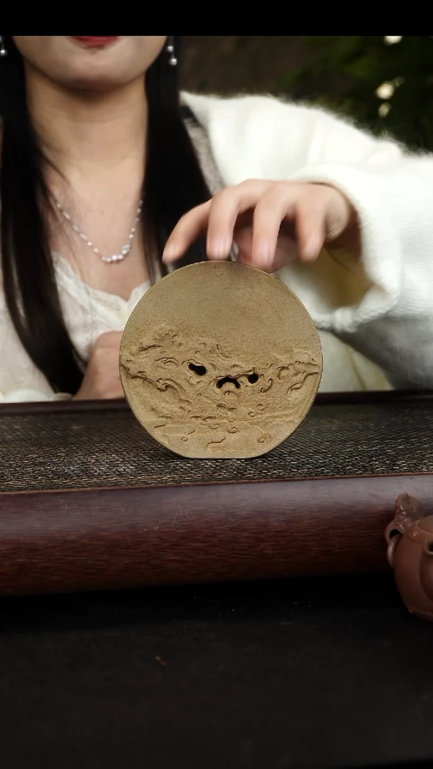 茶壶紫砂太湖石 立体壶承