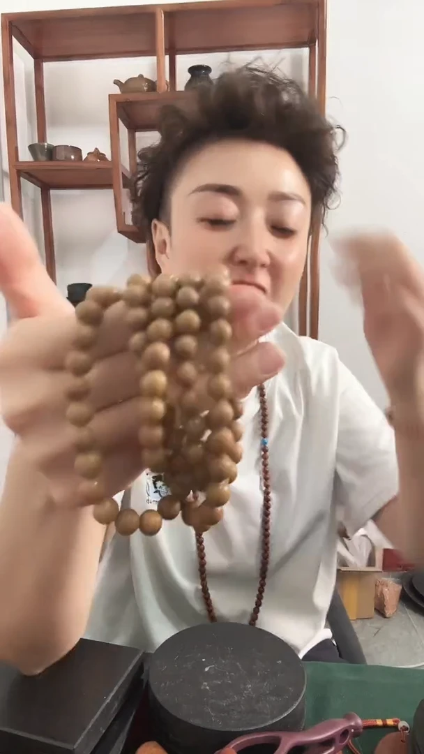 砭石砭石原石108颗手串