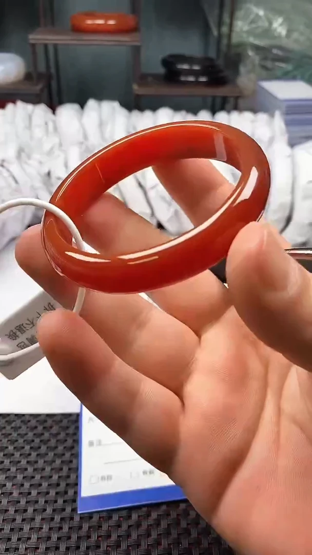 【闪购商品】玛瑙/玉髓手镯未镶嵌118-56多样性发货看清圈口下单