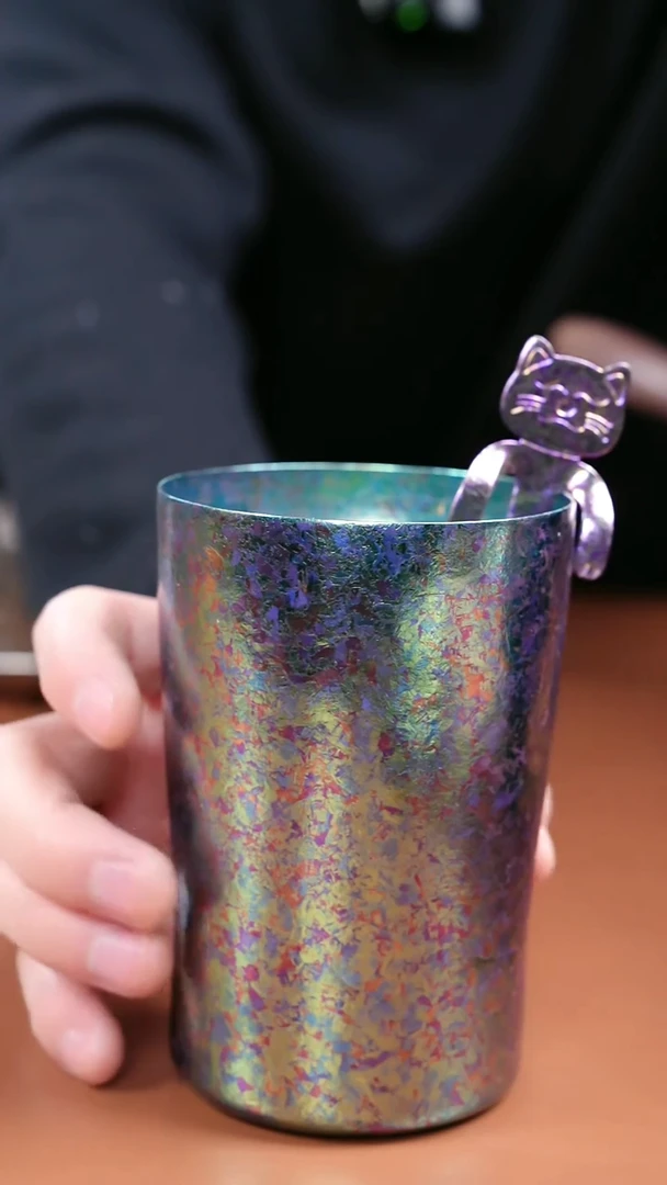 1辉哥粉丝福利 绿色带盖可乐杯（绿色）+小猫搅拌棒