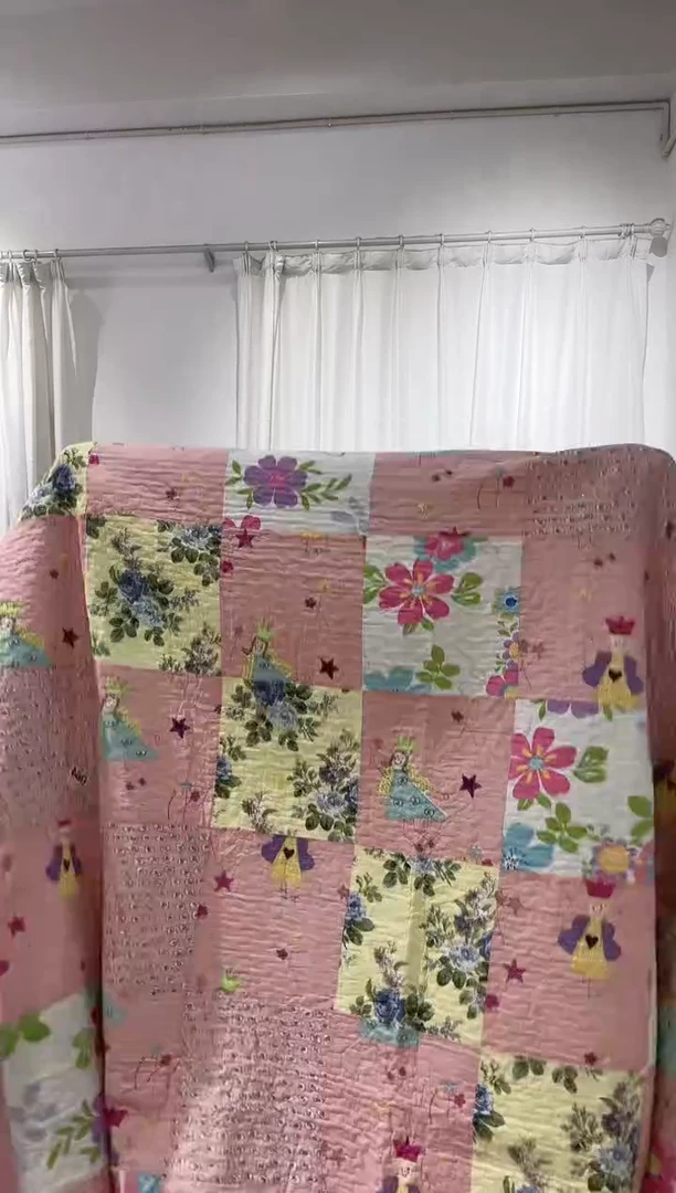 棉230*250纯棉床盖85号微瑕