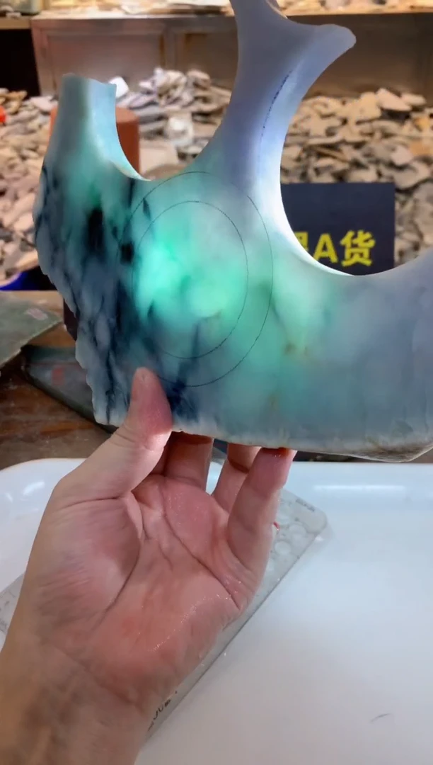 翡翠裸石0朱0翡翠珠宝363