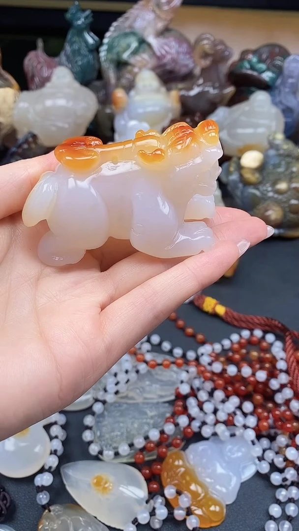 【闪购商品】玛瑙/玉髓颈饰未镶嵌dd