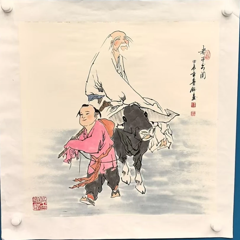 橱窗展示/大志文化WH/原名王奉超笔名鲁钰老师宣纸国画 /带证书