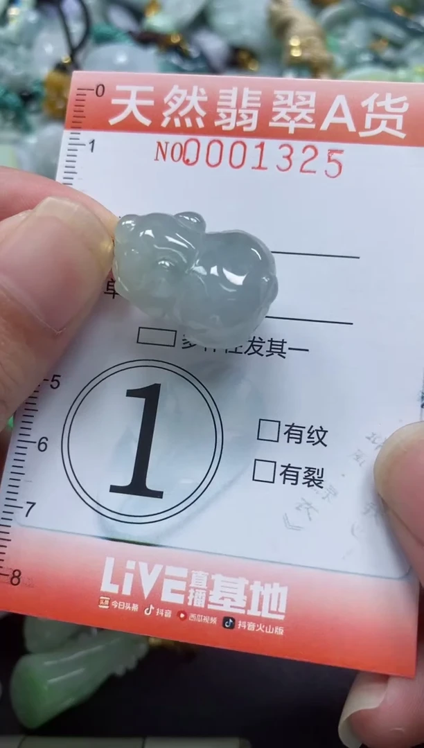 翡翠未镶嵌颈饰闪购0001325