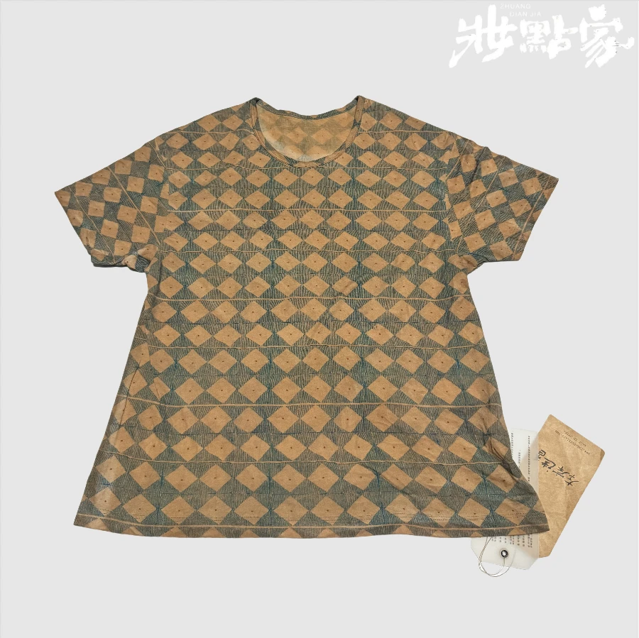 妝點家 左岸迷香  棉 [植物染] 柿子  圆机针织T恤 Z25SS 4009