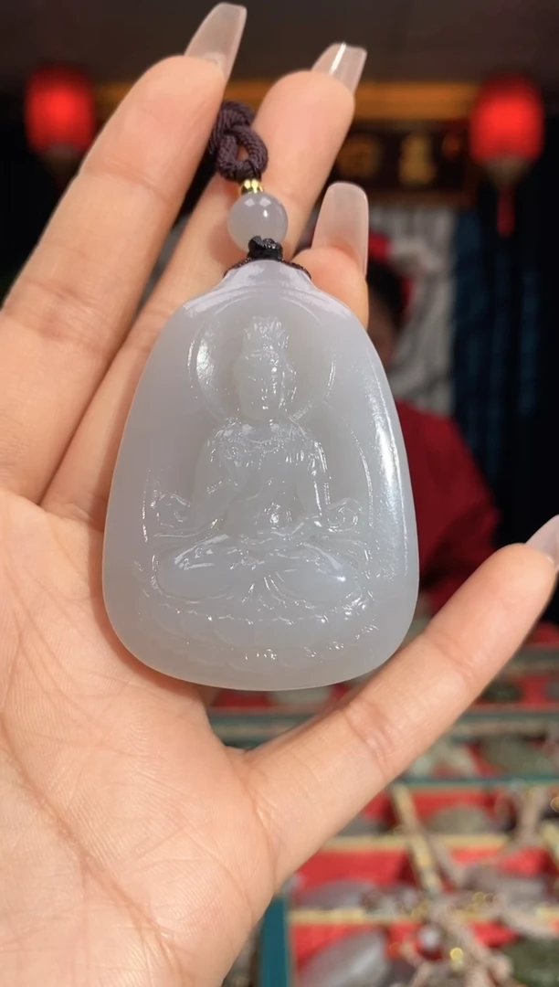 【闪购商品】和田玉颈饰未镶嵌观音