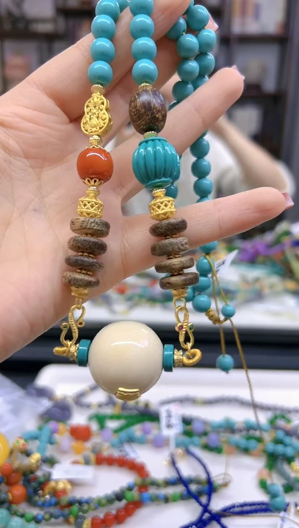 【闪购商品】蜜蜡毛衣链未镶嵌M609