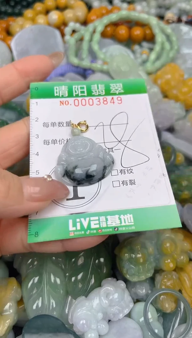 颈饰未镶嵌翡翠闪购0003849