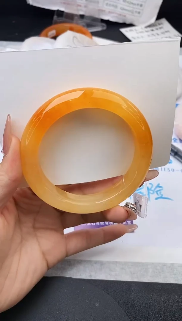 未镶嵌手镯石英质玉w288-HHB62+